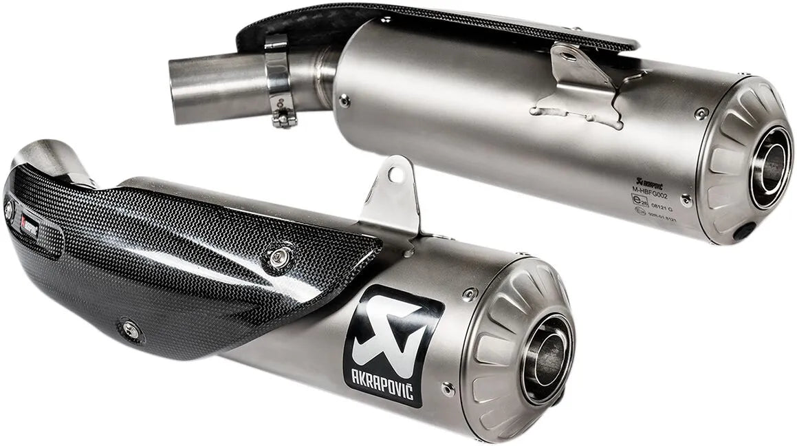 Akrapovic Titanium Slip-on Line Ljuddämpare - ECE Väglaglig