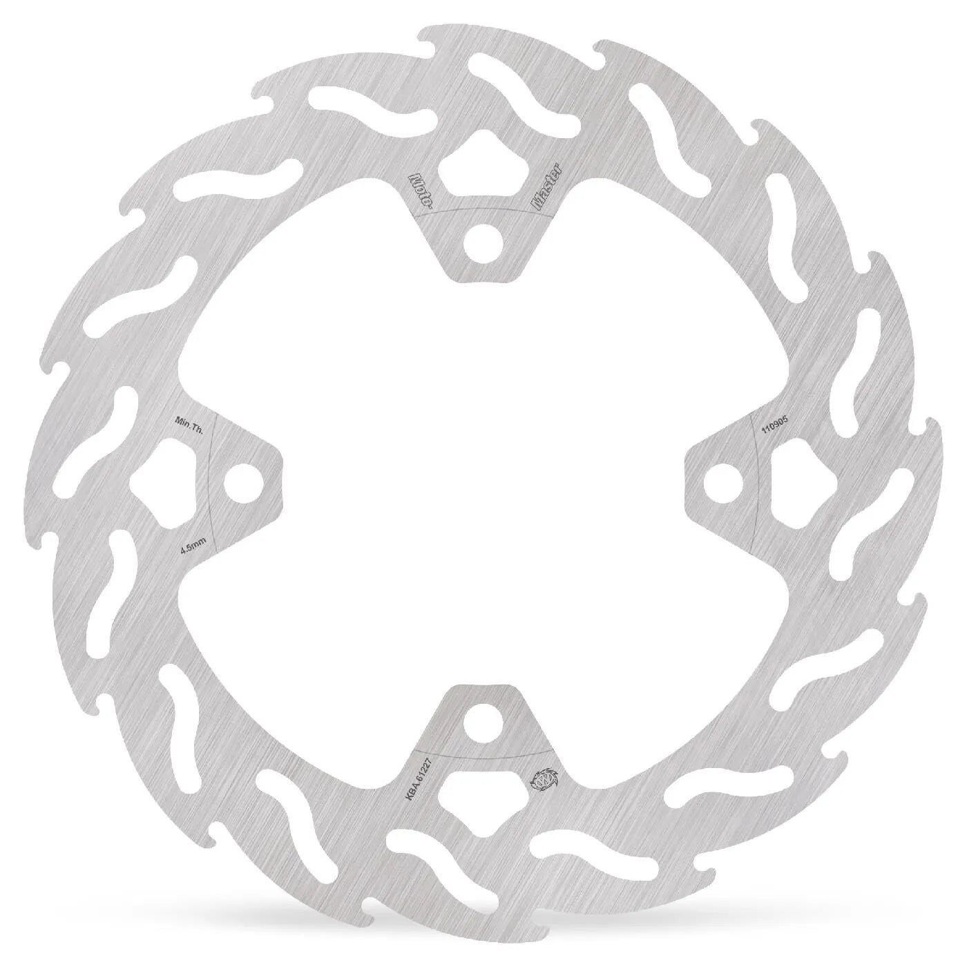 Moto-master Flame Series Fast Broms Rotor - Bak