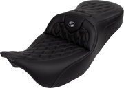 Saddlemen Roadsofa Lattice Stitch Seat - For Harley Davidson