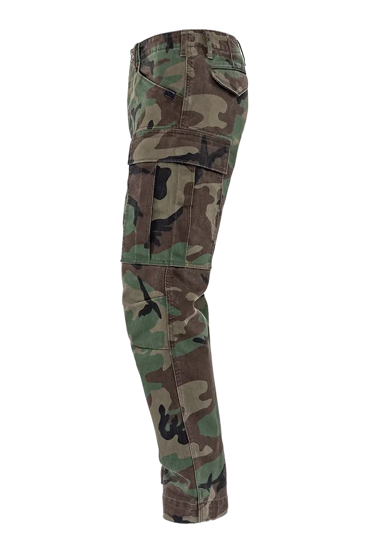 John Doe Regular Cargo Mono Riding Pants Camo