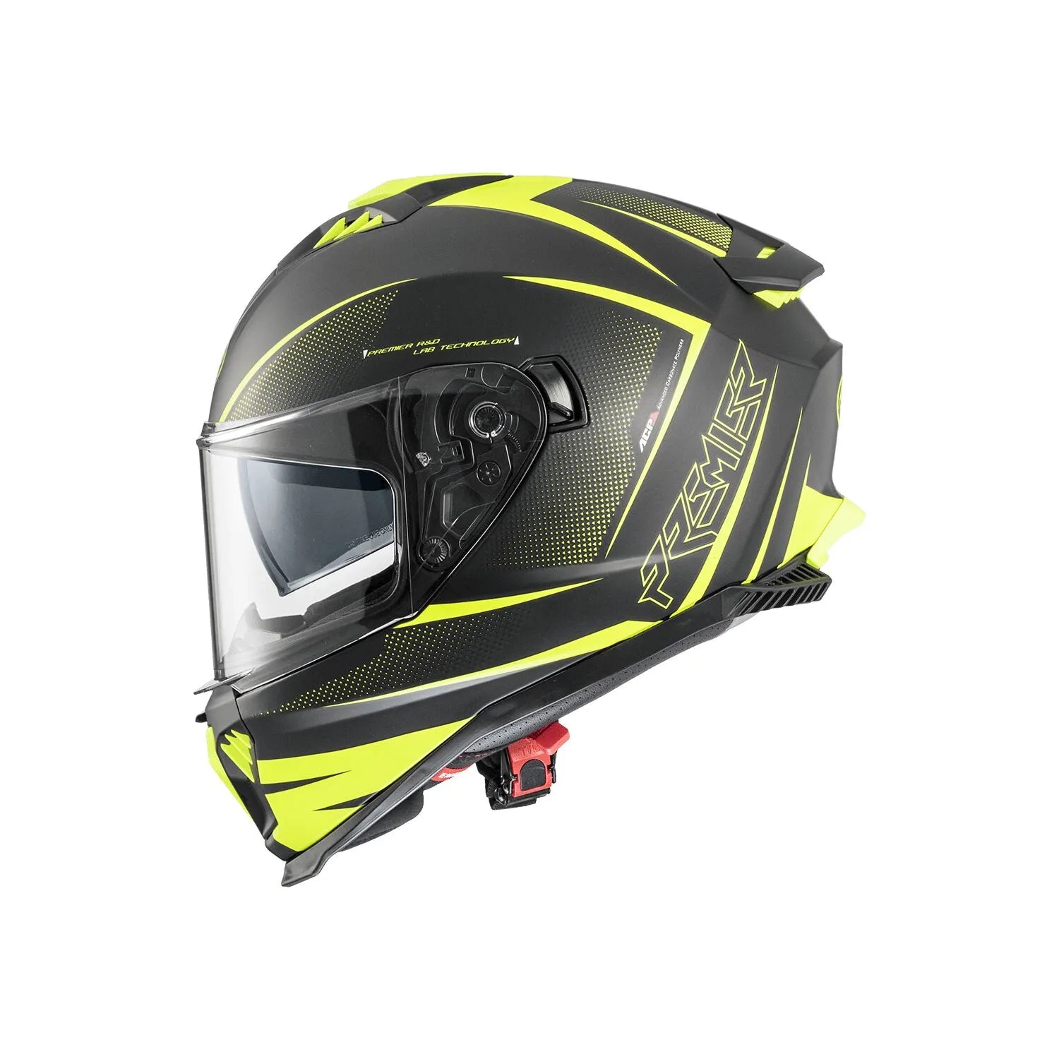 Premier Helmets Typhoon Fr Full Face Helmet Matte Black/yellow