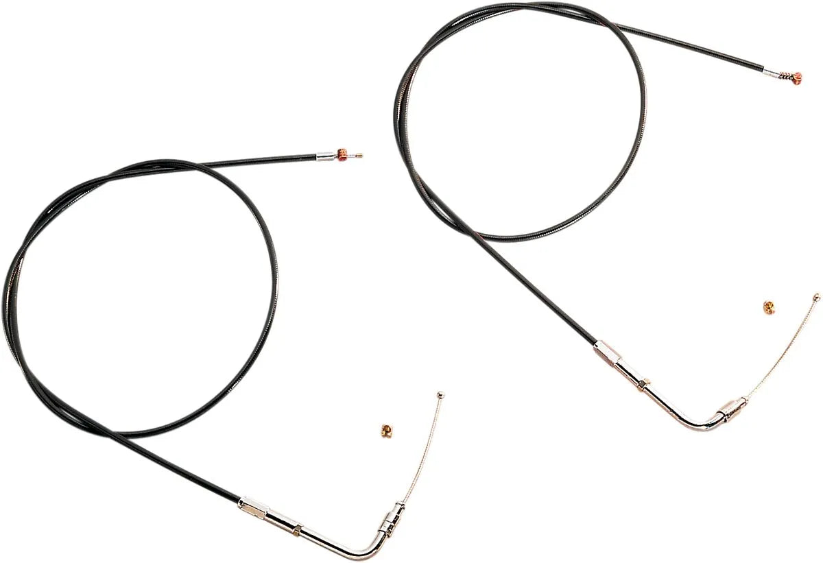 S&S Black Vinyl Carb Cable 42" for HD Electra Glide 1998-2006