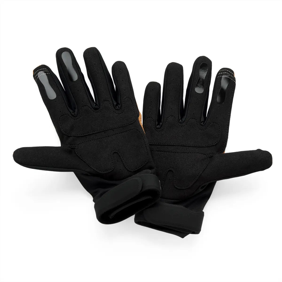 100% Langdale Gloves - Black/Tan