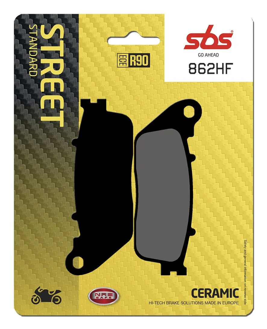 Sbs Hf Street Ceramic Organic Brake Pads - Rear