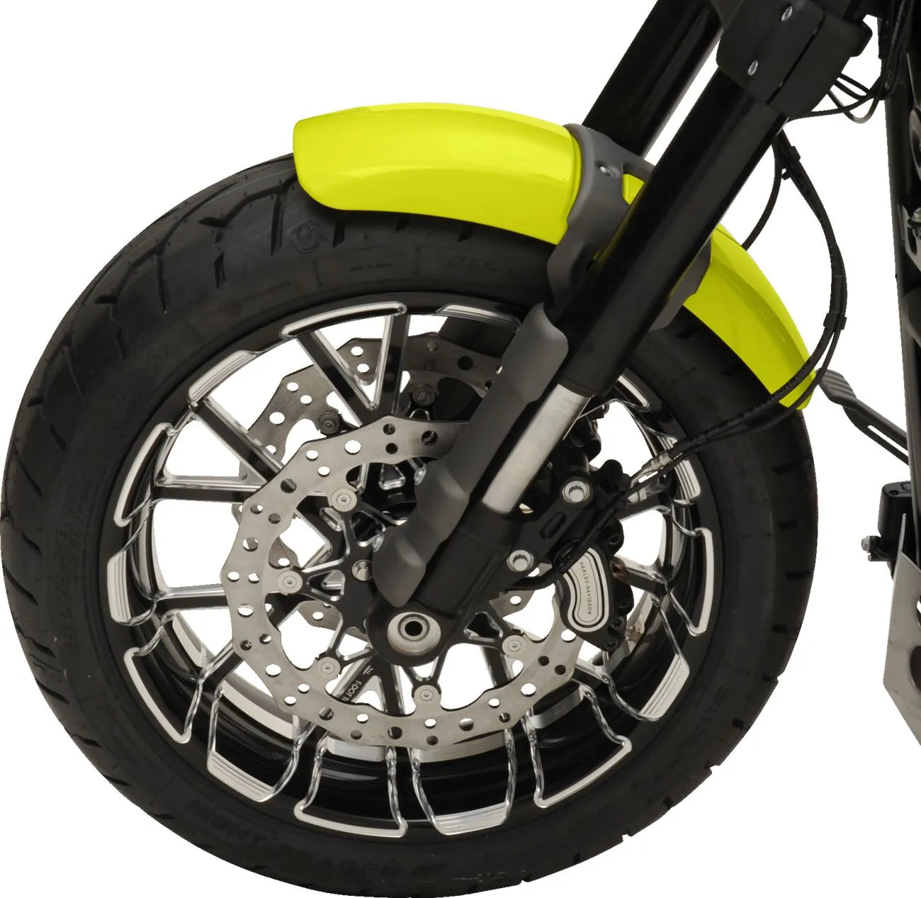 Arlen Ness Tvådelad Flytande Bromsskiva För Harley Davidson