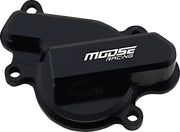 Moose Offroad Water Pump Cover Billet Aluminum Black