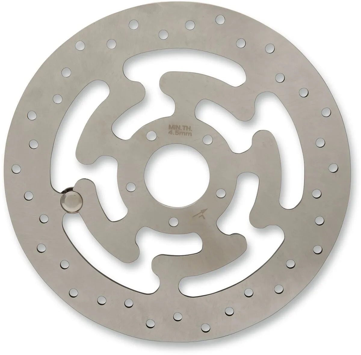 Drag Specialties Bromsrotor i OEM-stil 300mm Rostfritt stål - Fram