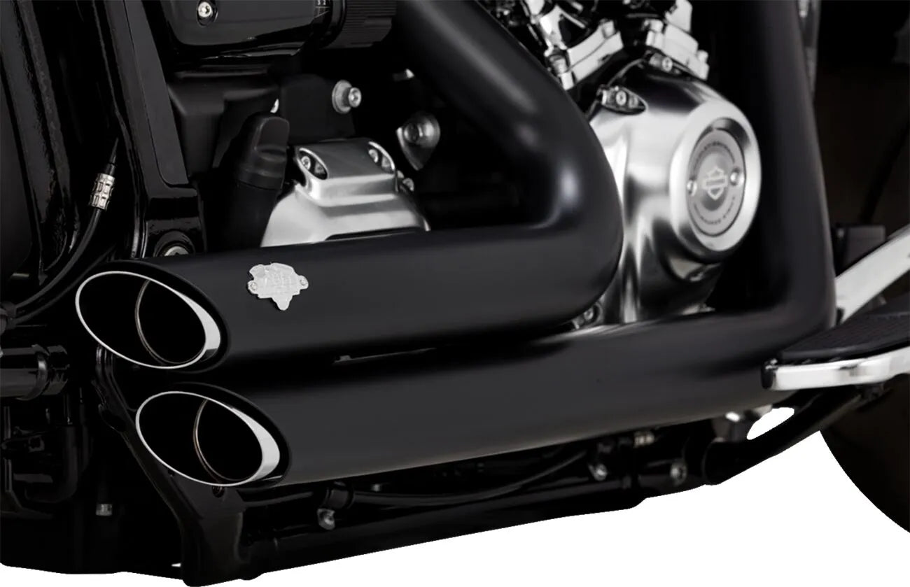 Vance & Hines Shortshots Staggered Avgassystem