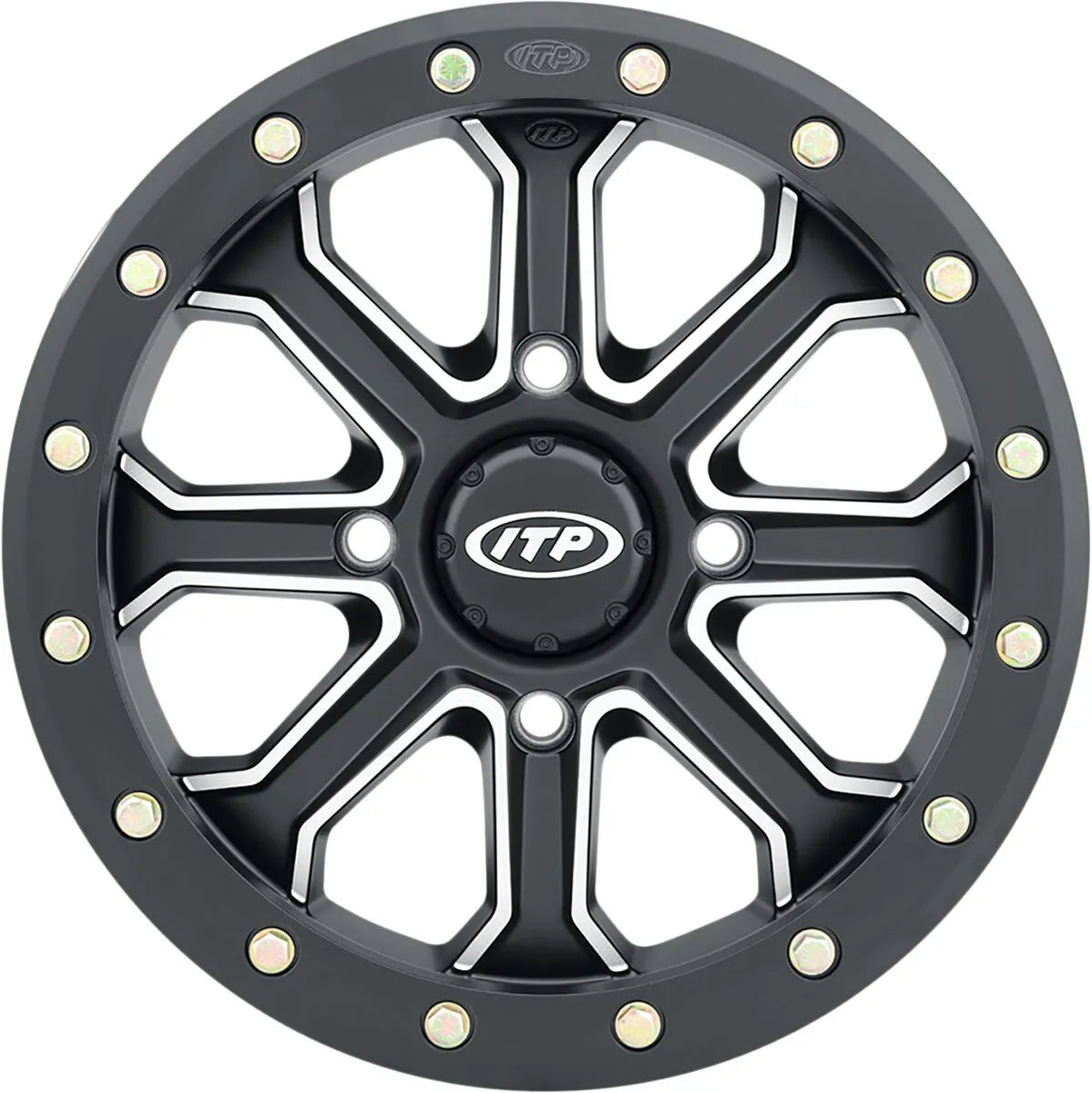 Itp Inertia Wheel - Matte Black 15x7