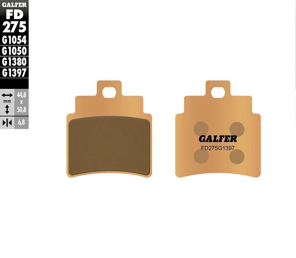 Galfer HH Sintered Bromsbelägg För Motorcyklar - Bak