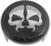 Drag Specialties Horn Cover - Black Steel