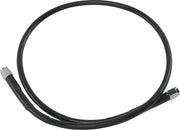 Drag Specialties Universal Bromsledning 32" Svart Vinyl