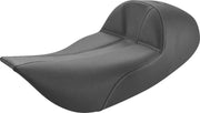 Saddlemen Dominator Solo Seat - Gel Channel Comfort - For Harley Davidson