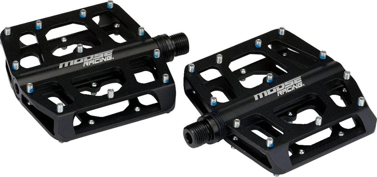 Moose Offroad Machined Billet Black Pedals 9/16" Thread
