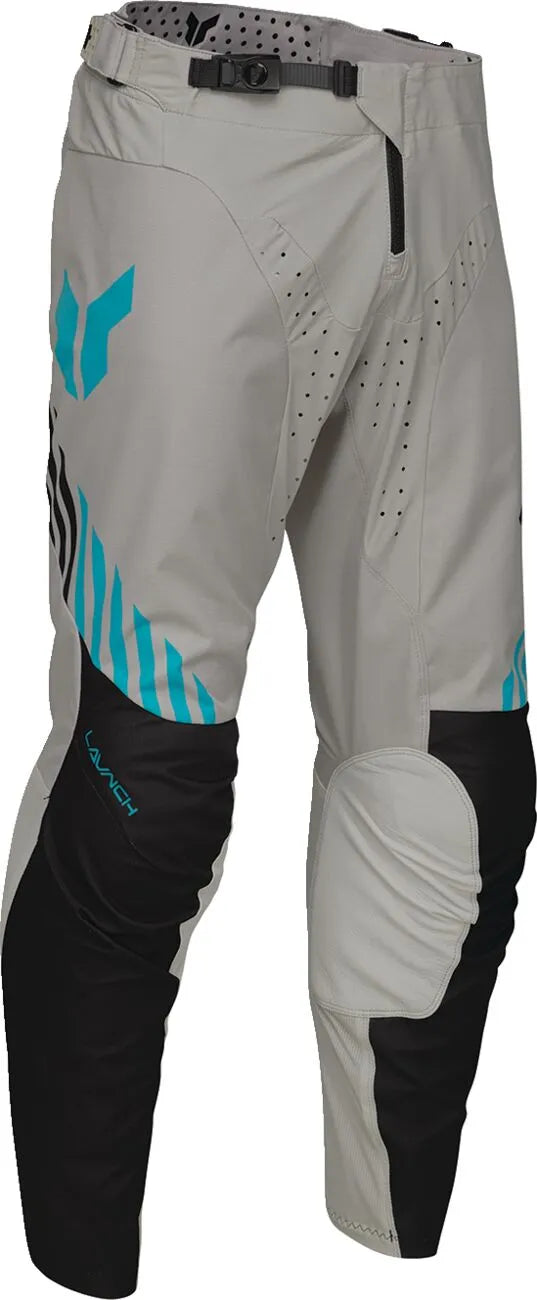 Thor Launchmode Zone Pants - Black/Light Gray/Turquoise/Sand
