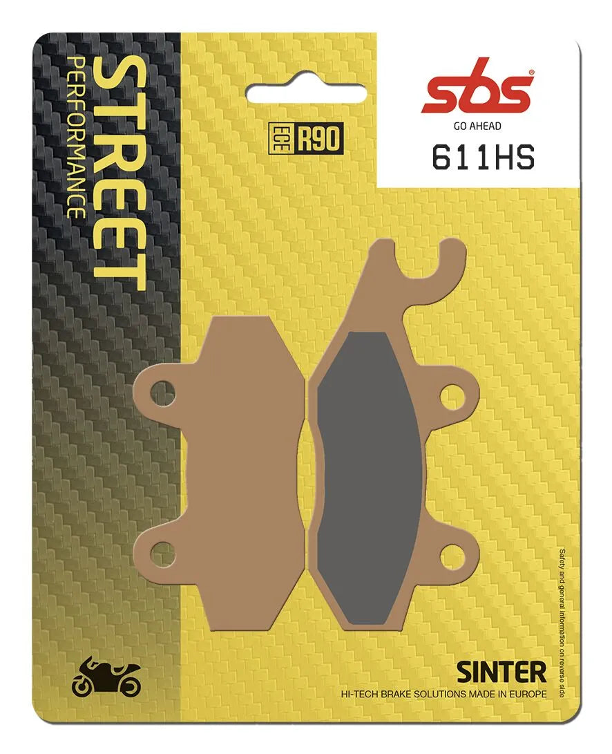 Sbs Hs Street Excel Sintered Bromsbelägg Fram - Fram & Bak