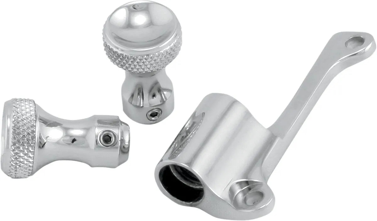 Todd's Cycle Mikuni Enrichener Cable Relocation Bracket Kit Raw
