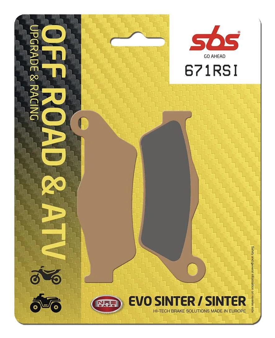 Sbs Rsi Offroad Racing Sintrade Bromsbelägg - Fram & Bak