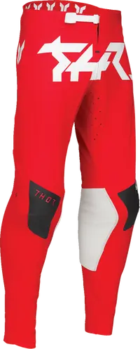Thor Sportmode Riot Pants For Men - Red - Black/Red/White