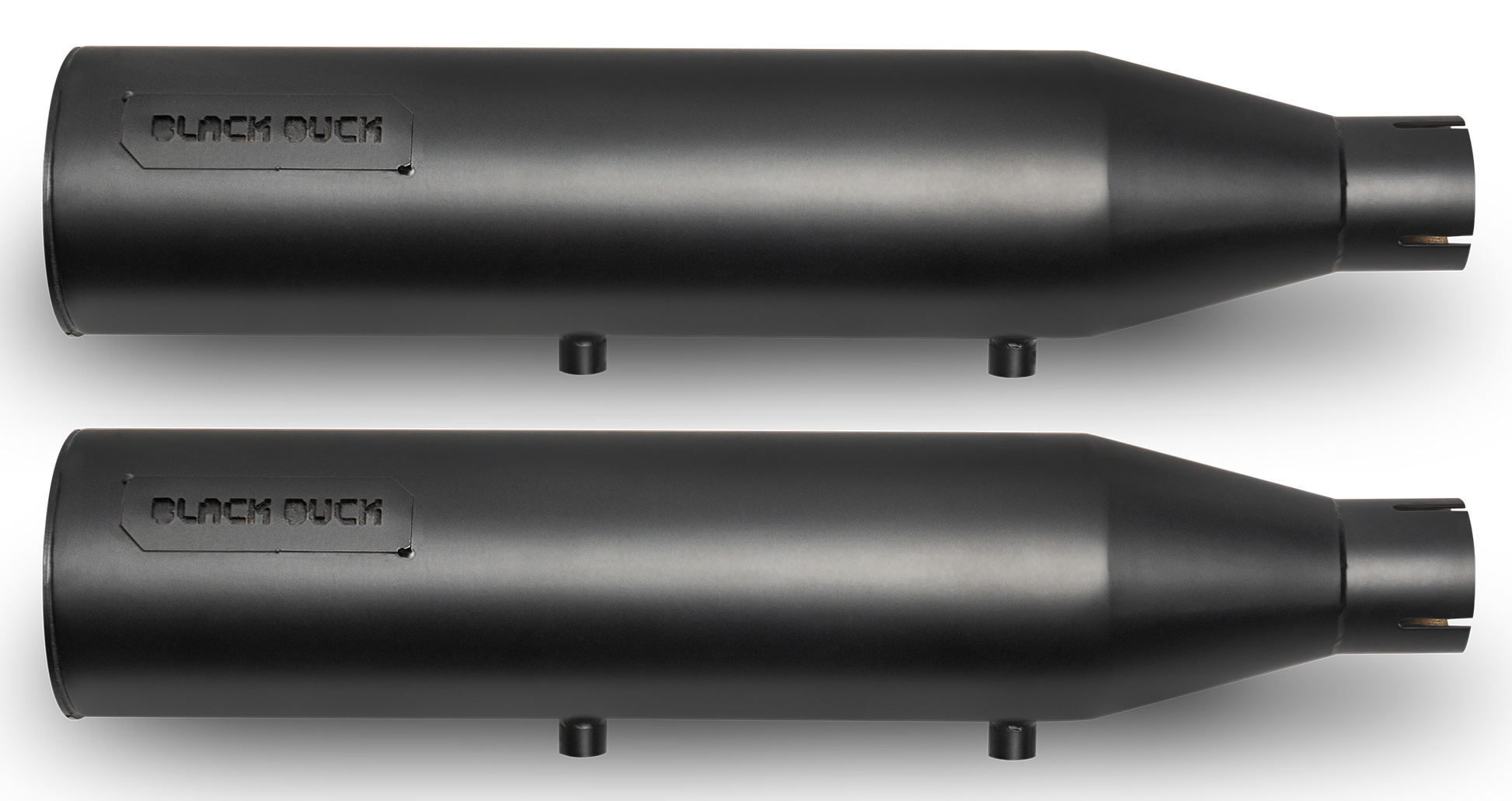 Black Duck Slip-Ons for Sportster – Exhaust
