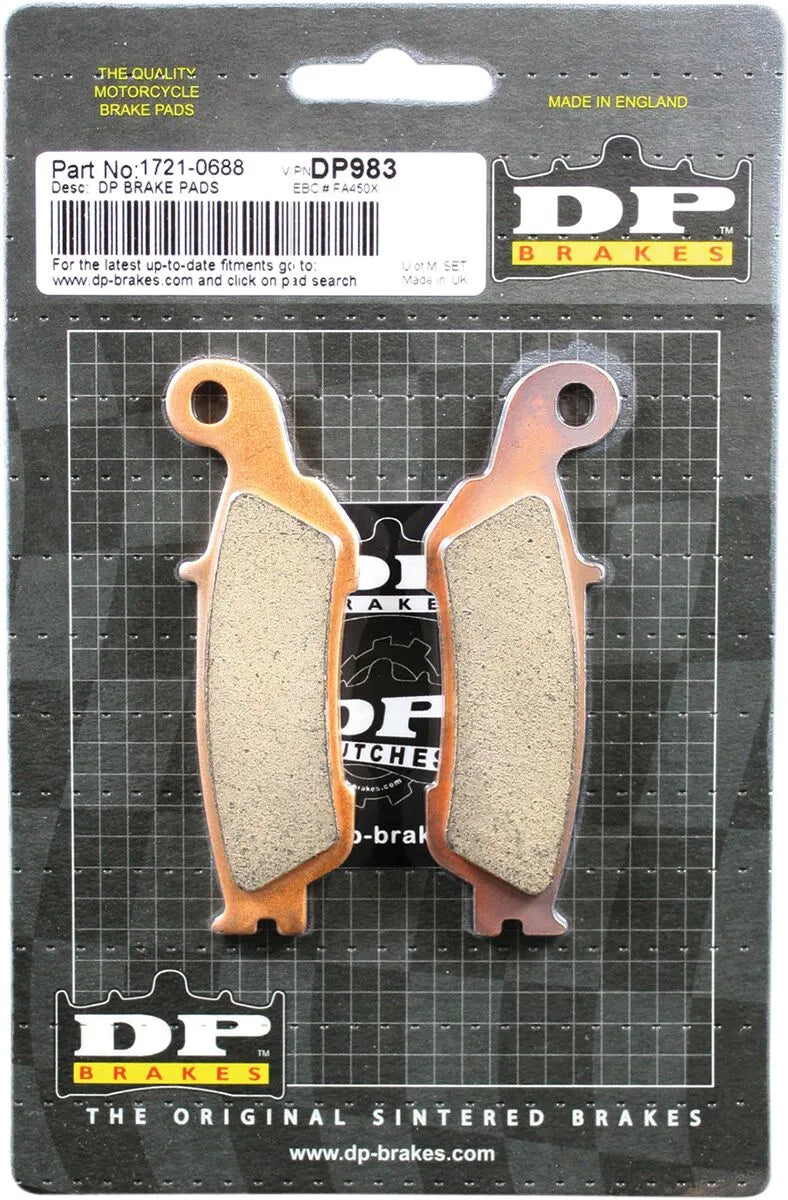 DP Brakes Standard Sinterbromsbelägg - Fram