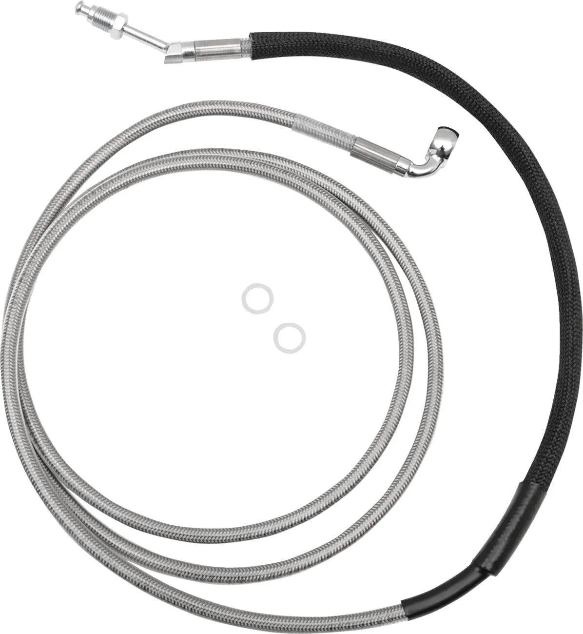Drag Specialties Stainless Steel Hydraulic Clutch Line
