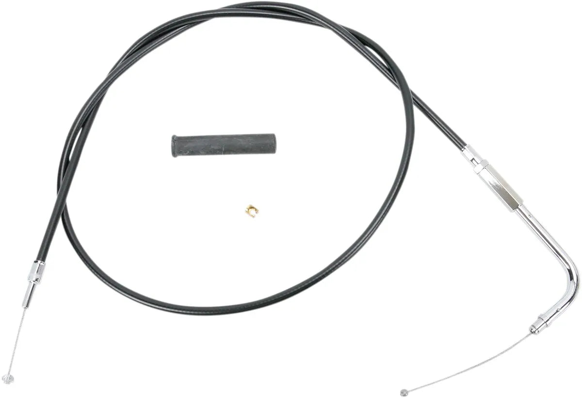 DRAG SPECIALTIES Black Vinyl Throttle Cable