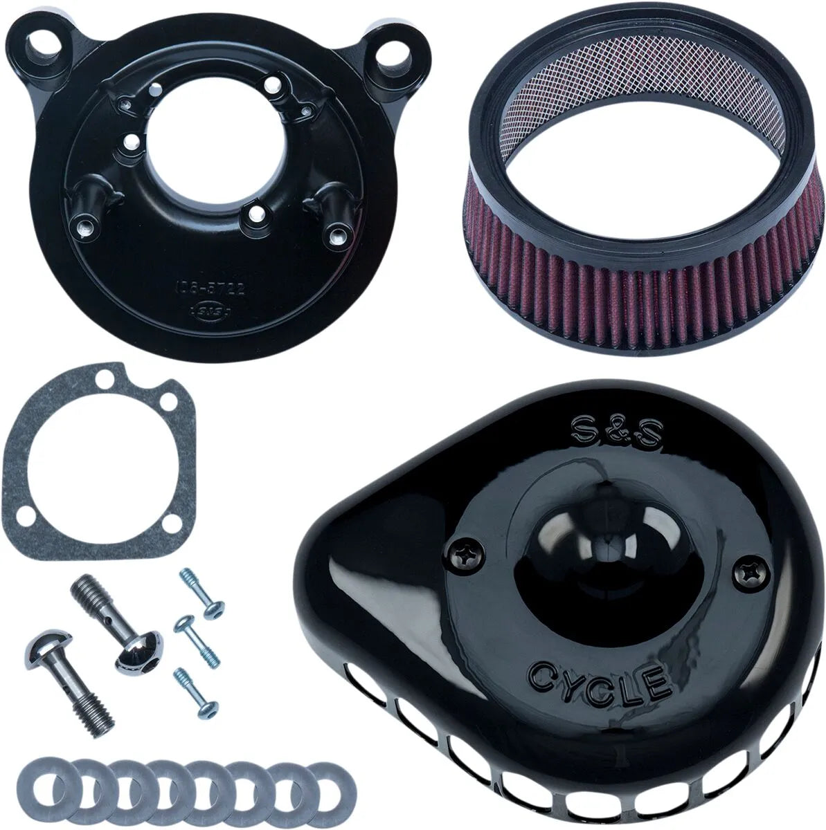 S&S Cycle Super E/G Air Horn 2-1/2" for Harley Sportster XL 883