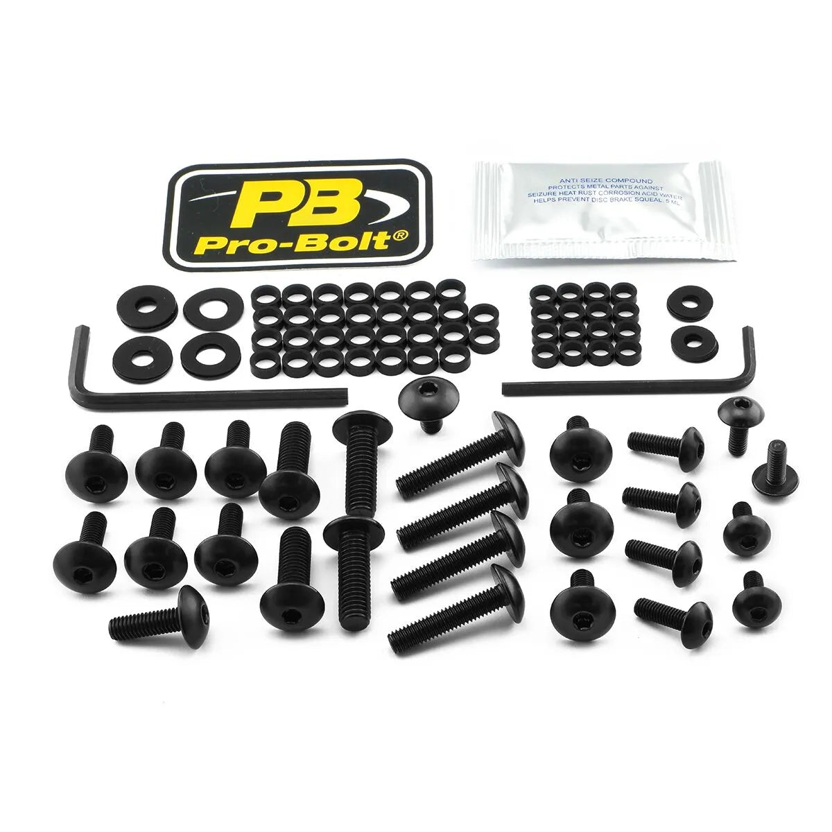 Pro Bolt Aluminium Fairing Bolt Kit For Yamaha