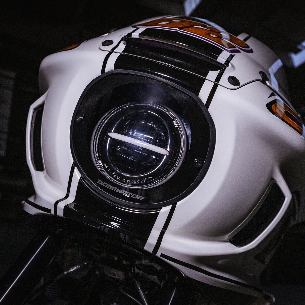 Dominator Motorcycles Dominator FXRT style headlamp lens kit