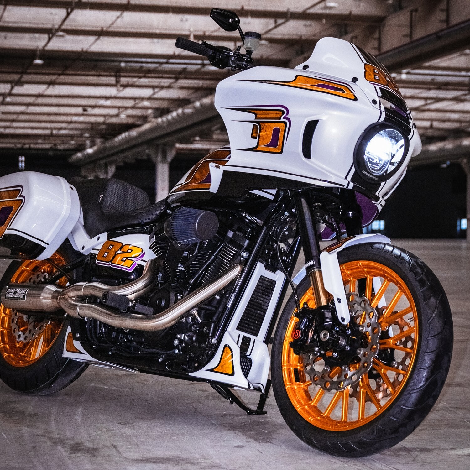 Dominator Motorcycles Dominator FXRT style headlamp lens kit