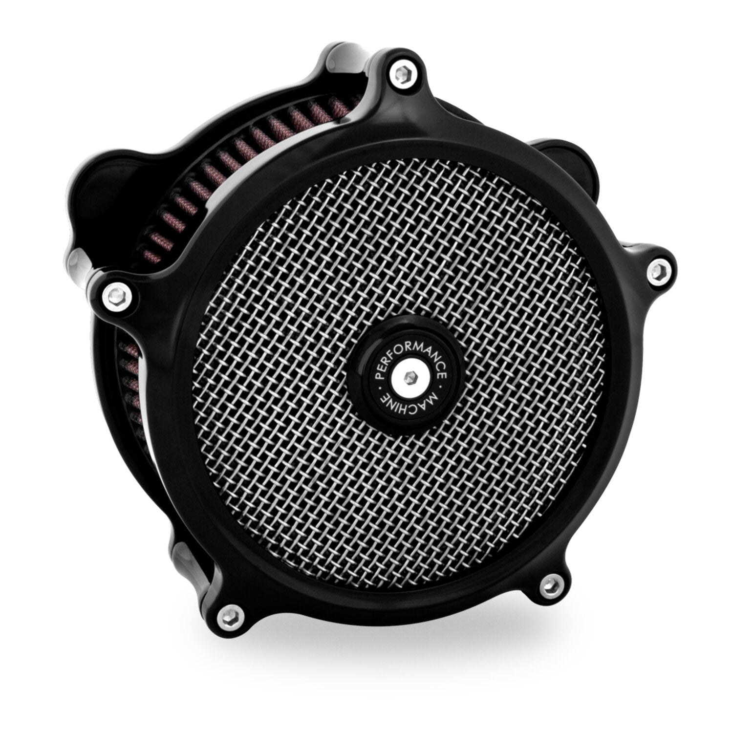 Performance Machine 'Super Gas Interchange' air cleaner kit - Black