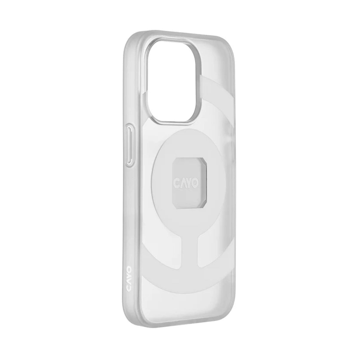Cayo phone.dokk - iPhone 15 Pro Max - Clear / white