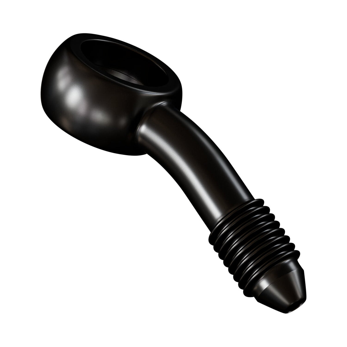 Goodridge Slimline banjo fitting 7/16" 20 degrees - Black