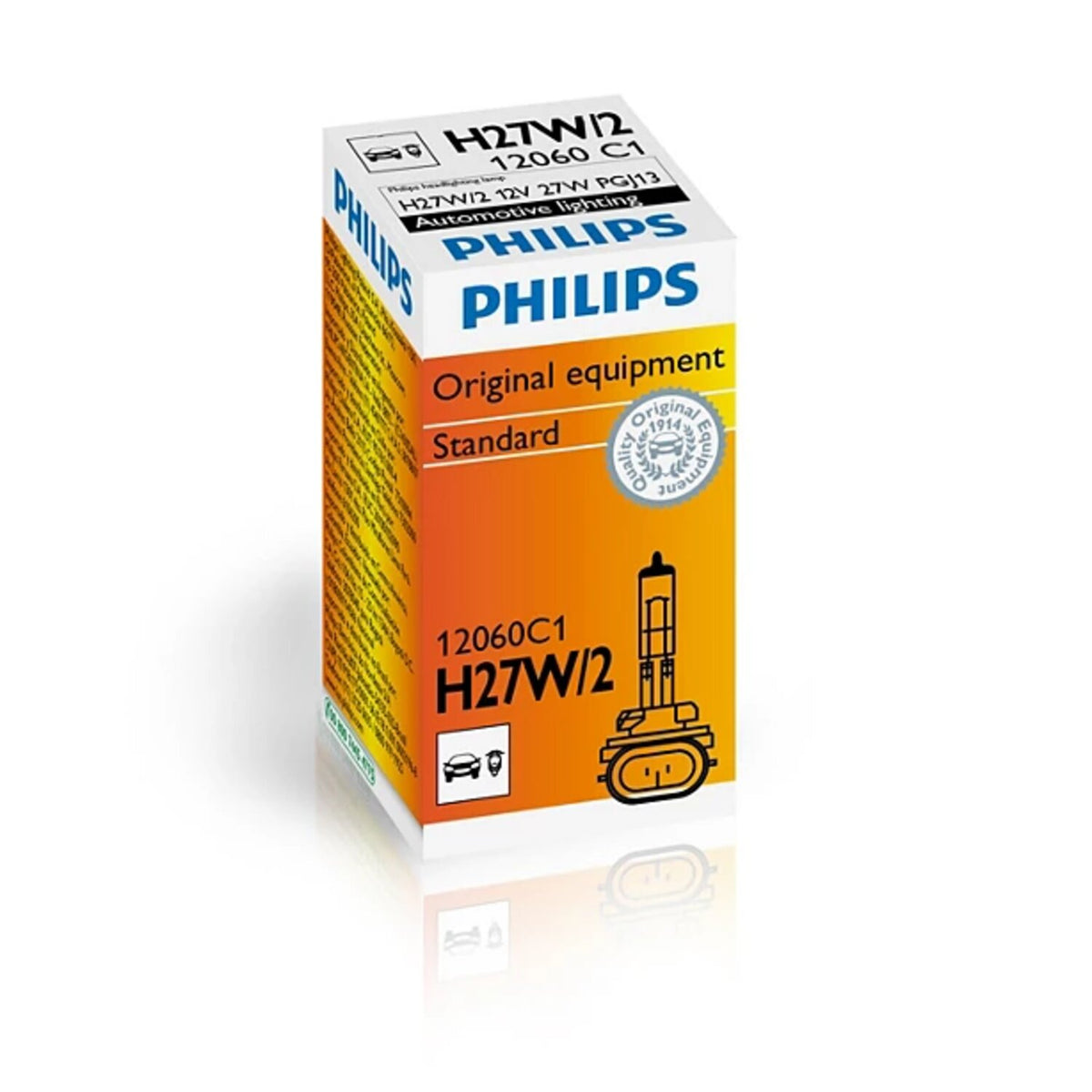 Philips Vision - 12V 27W halogen passing lamp bulb