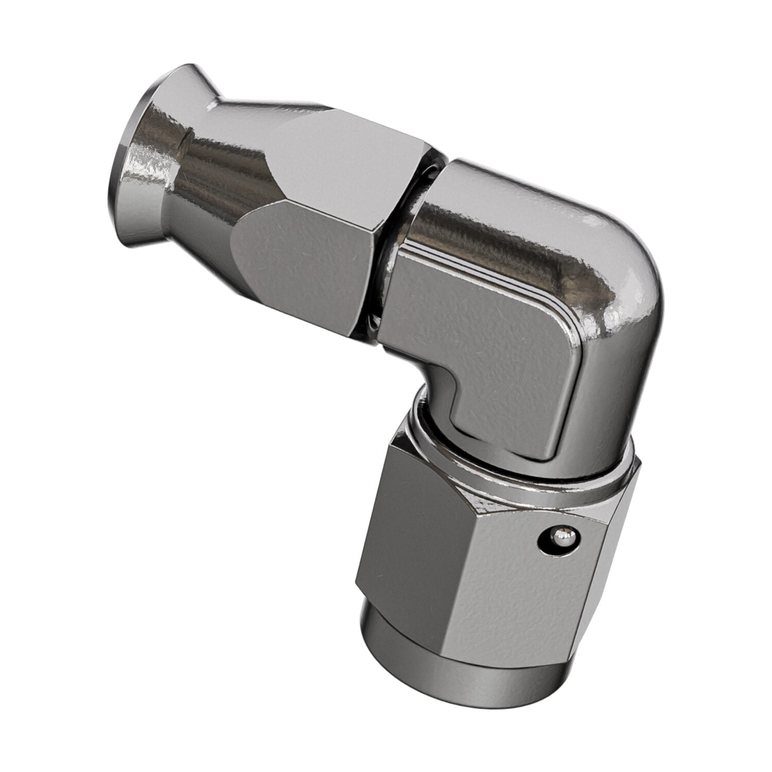 Goodridge hose end 90 degree swept bend tube - SS