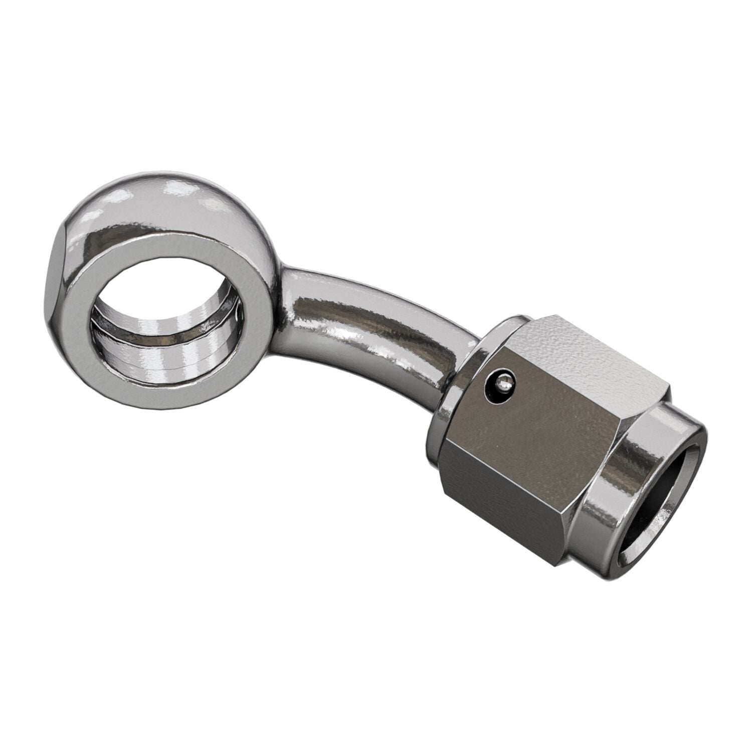 Goodridge banjo adapter 45 degree 3/8" or M10 bolt hole