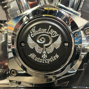 Indian Larry Motorcycles Indian Larry 'Question Mark' 2-hole point cover - Black