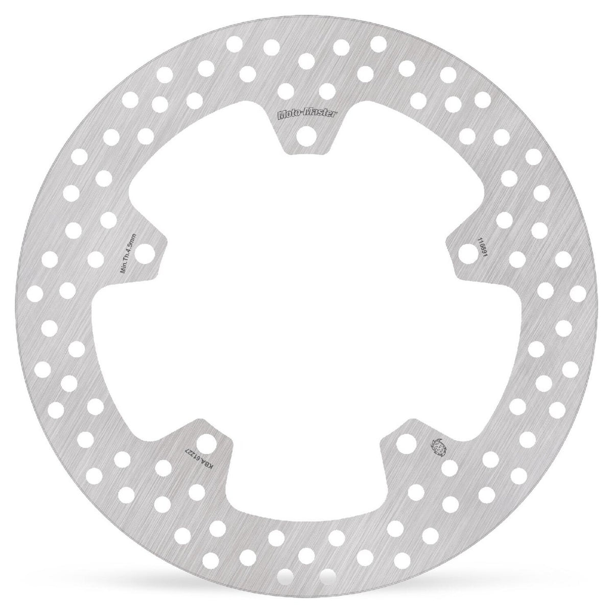 Moto-Master 'Halo' rigid brake rotor - Rear right