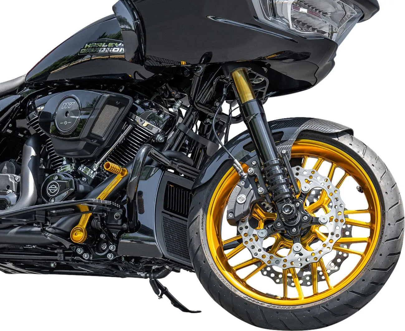 Arlen Ness Jagged Flytande Bromsskiva För V-twin
