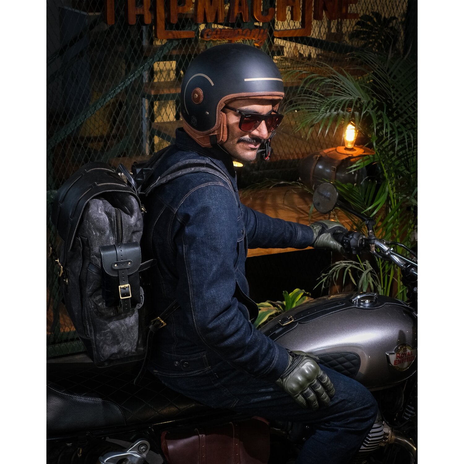 Trip Machine Moto Exclusive Utility Pouch - Black