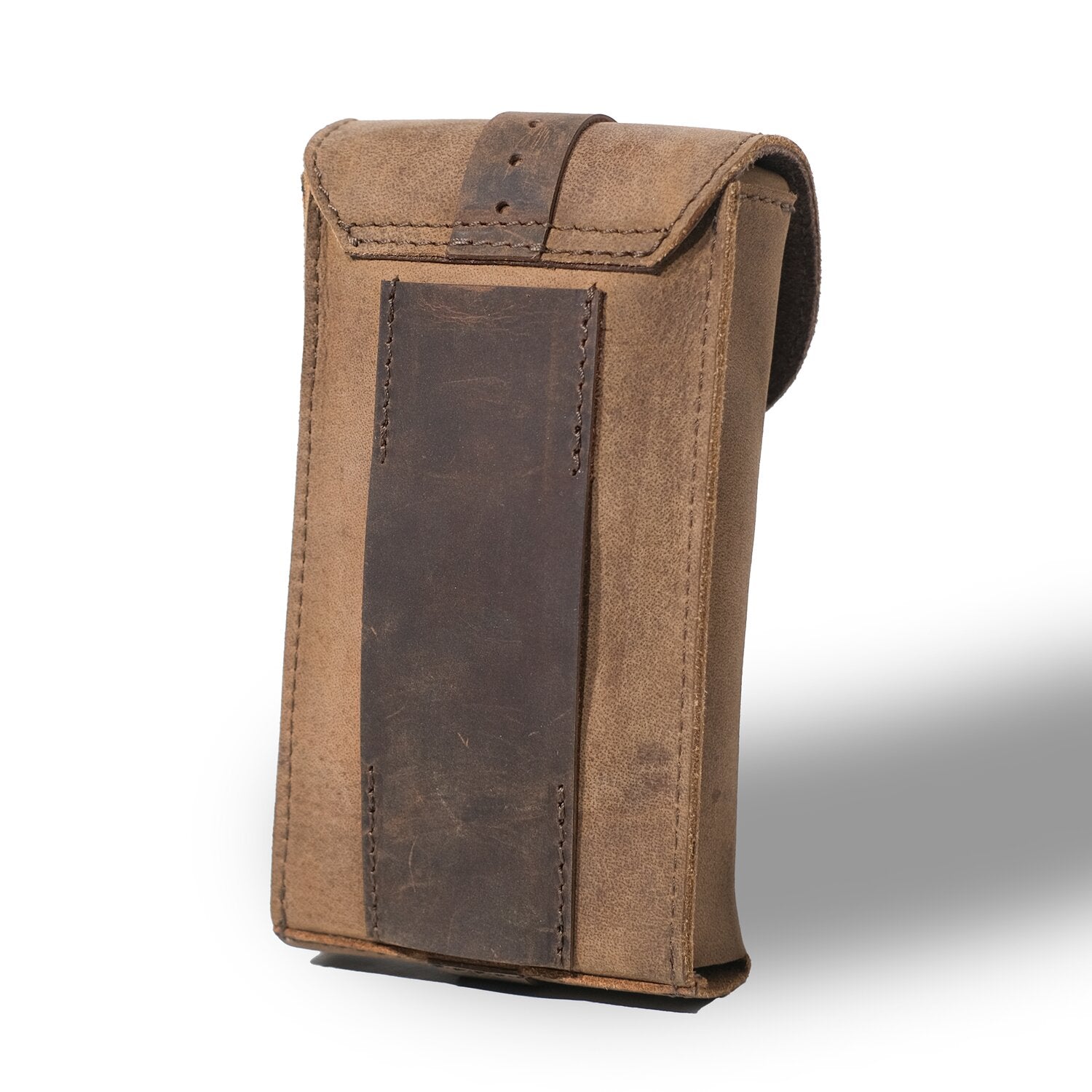 Trip Machine Moto Exclusive Utility Pouch - Tobacco Brown