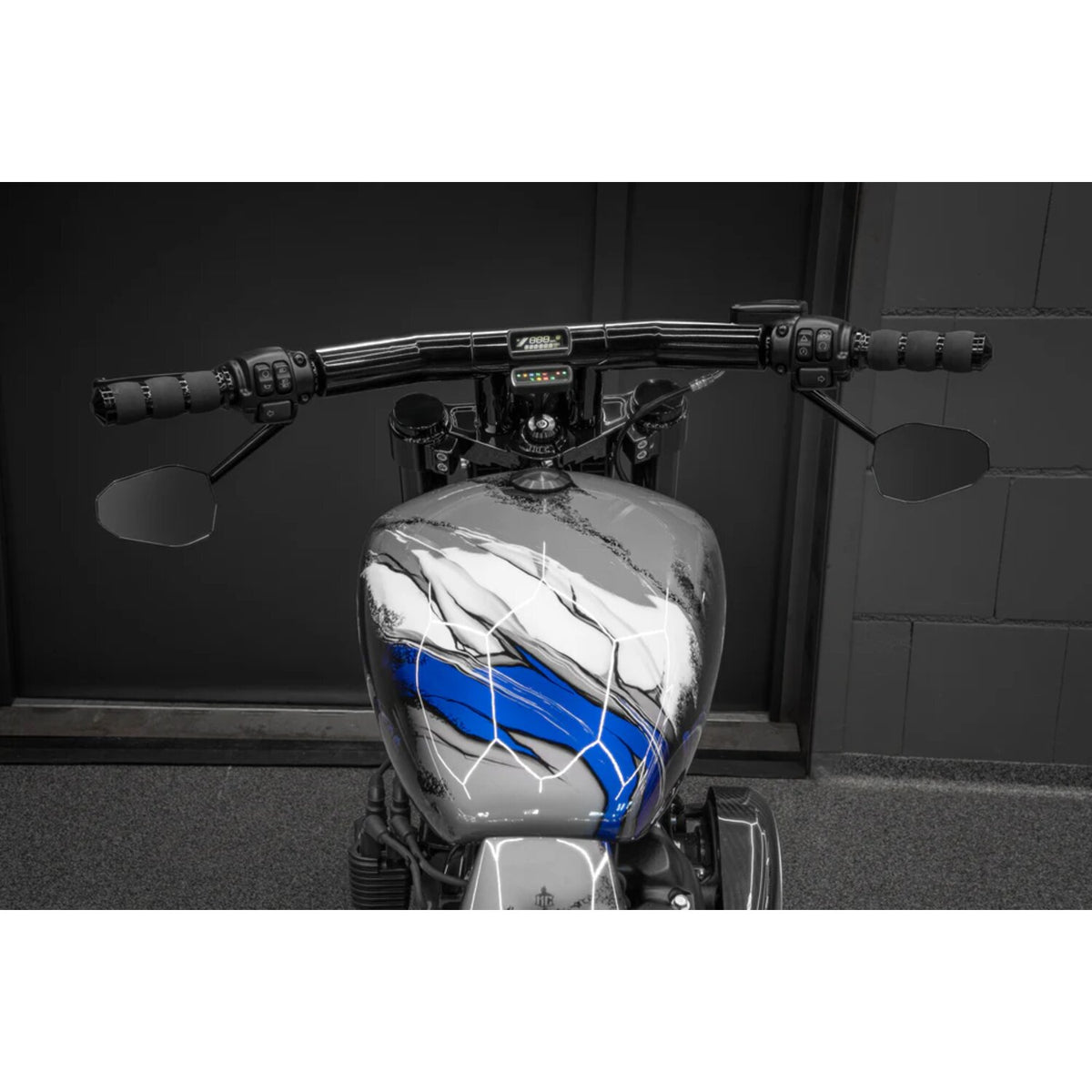Killer Custom "Drag-T" Mega Handlebars - Gloss black