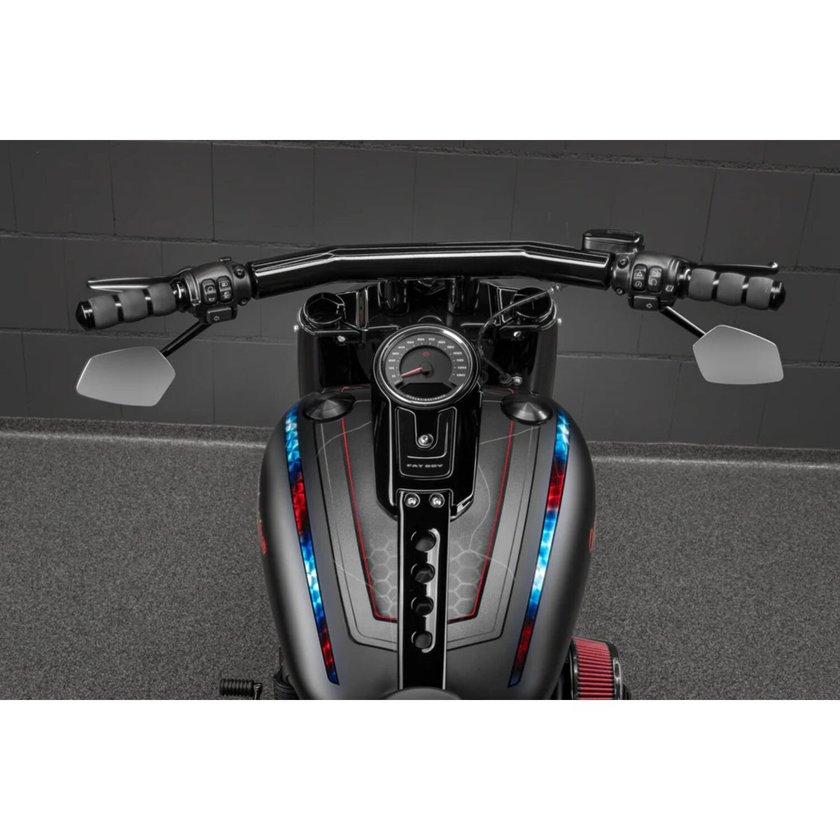Killer Custom "Drag-T" Mega Handlebars - Gloss black