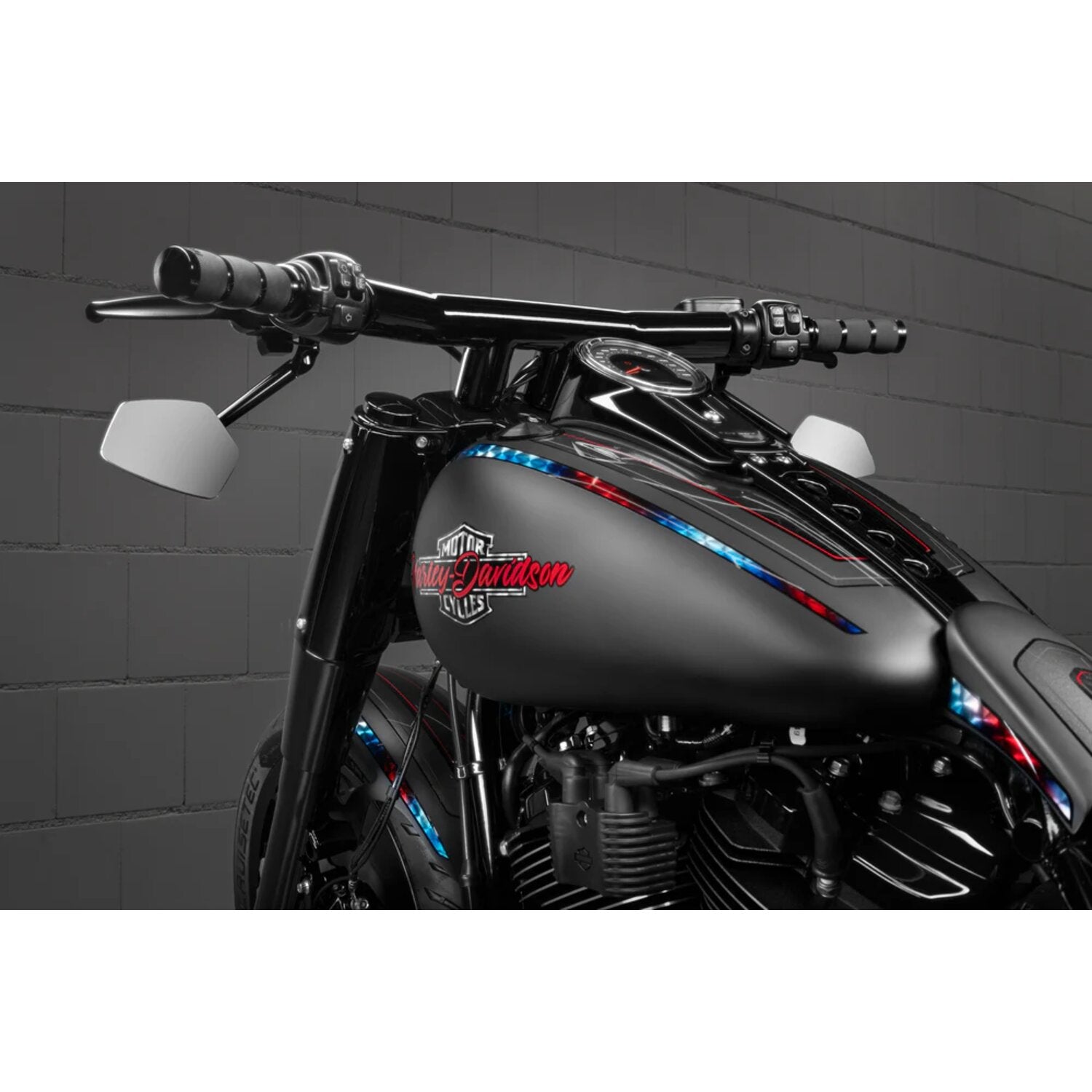 Killer Custom "Drag-T" Mega Handlebars - Gloss black