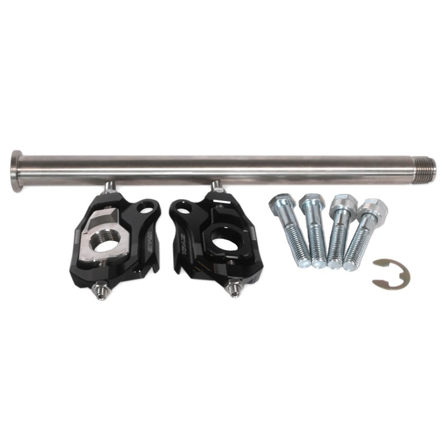 Kraus Vector One Flushline axle & adjuster - Black