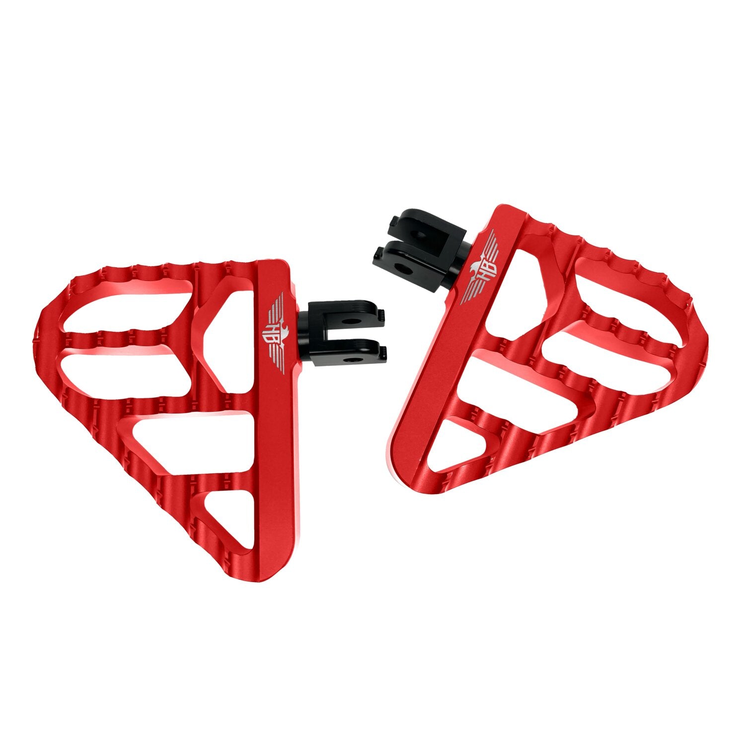 HeinzBikes performance mini floorboards V2 - Red