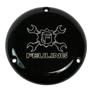 Feuling derby cover - Gear Cross Wrench - Black CC