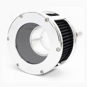 Feuling BA Race Series air cleaner - Chrome - Clear cover