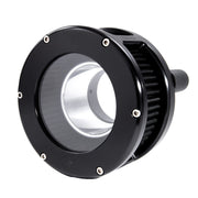 Feuling BA air cleaner - Black - Black filter - Clear cover